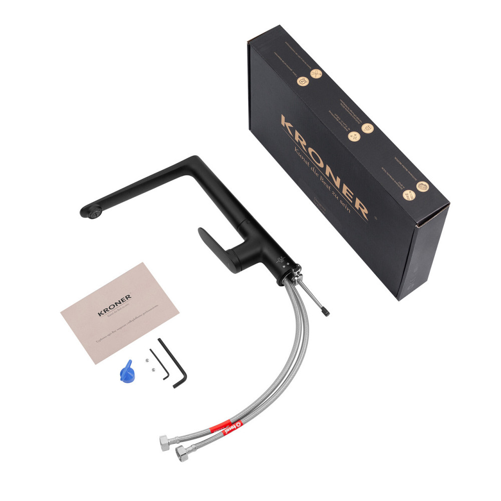 Змішувач для кухні Kroner Element 211512A-3801 Київ - фото 9