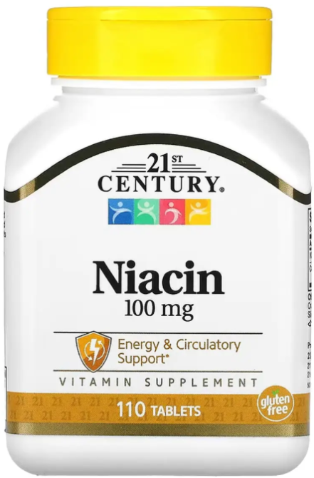 Ниацин Витамин В3 21st Century Niacin 100 mg 110 таб Киев - изображение 1