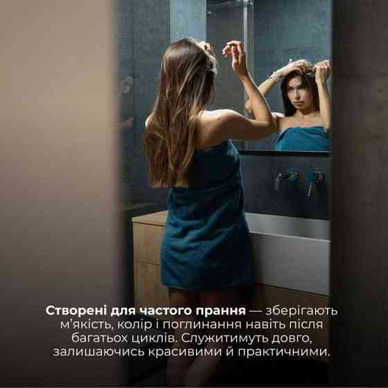 Набор 2 жаккардовых полотенца в коробке Lovely Svi 70 х 140 см и 50 х 90 см Синий (130226) Киев