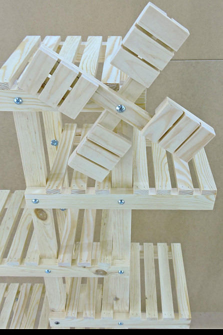 Підставка для квітів "Матурі 3" на коліщатках бланже Миколаїв - фото 4