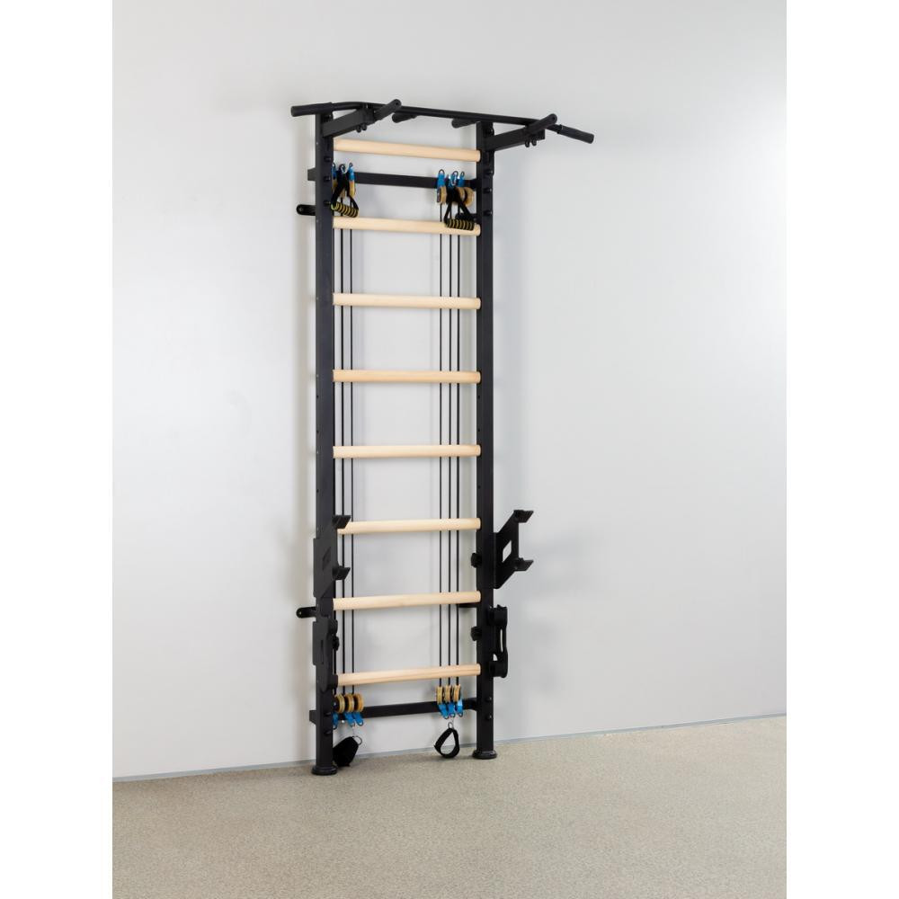 Шведская стенка с эспандерами спортивная для детей и взрослых усиленная металлическая для семьи в квартиру Кам'янське - фото 4