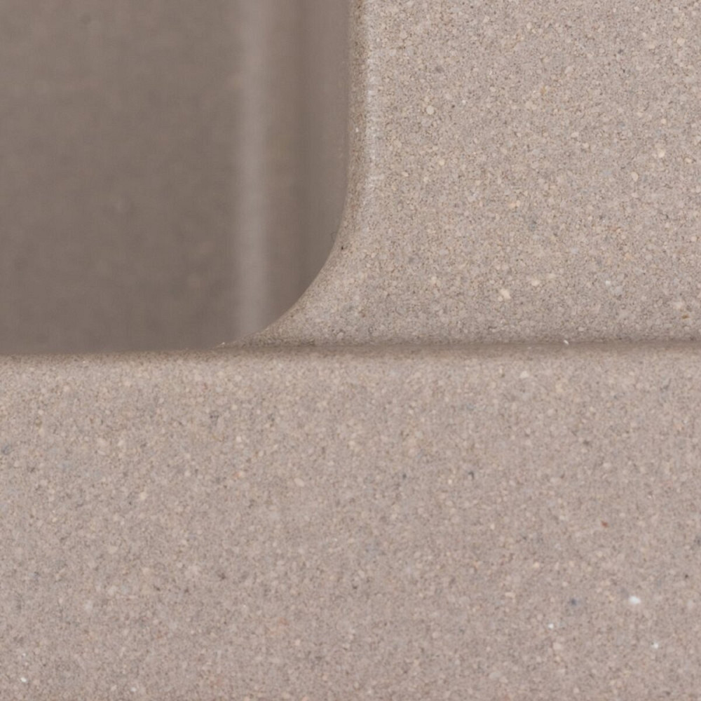 PLATINUM Гранітна мийка для кухні Platinum 8650 DIAMOND матова Дюна Київ - фото 7