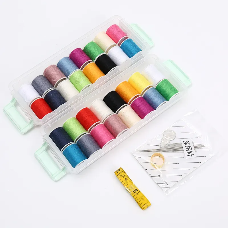 Набор ниток и иголок для шитья, 16 цветов ниток и  комплект иголок Каменец-Подольский - изображение 5