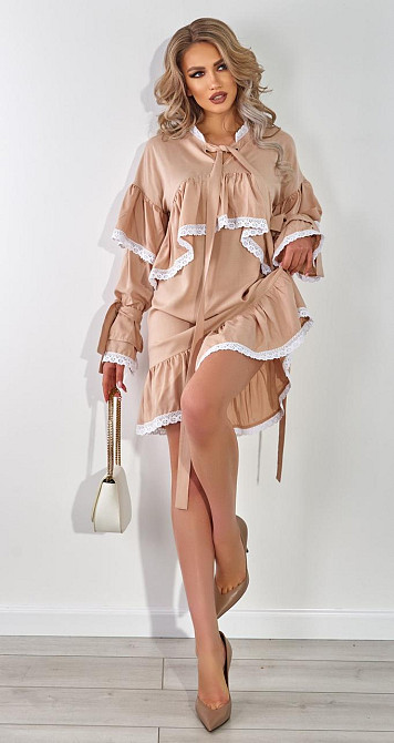 Модное платье с кружевом (42) Киев - изображение 3