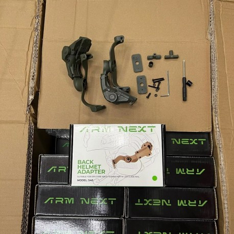 Крепление наушников ARM NEXT S40 | Крепление чебурашка на шлем Олива. a00020 Одесса - изображение 7