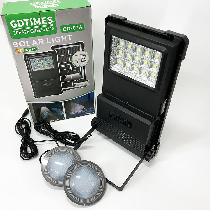 Лампа-прожектор GDLITE GD-07А, Кемпинговая аккумуляторная лампа, Светильник для туриста MP-62 Львов - изображение 9
