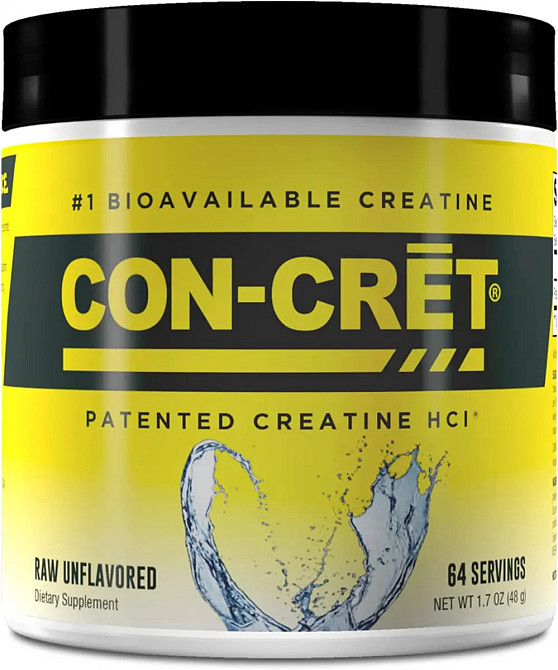 Креатин гидрохлорид Con-Cret Patented Creatine HCl, Raw 48 g (Unflavored) Луцк - изображение 1