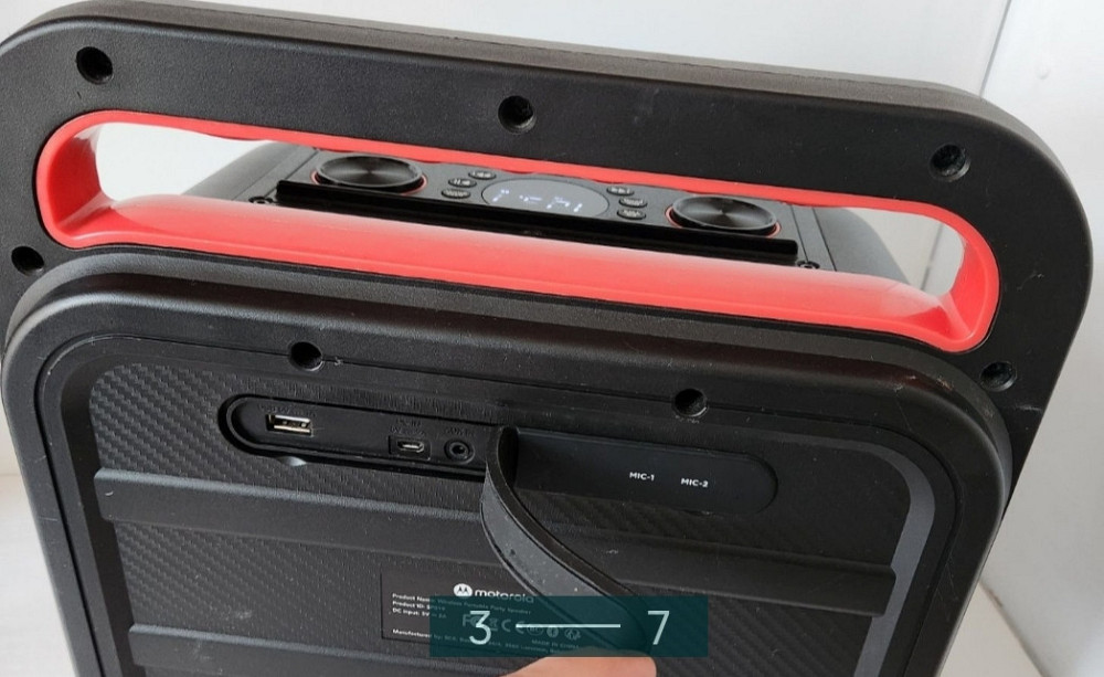 Колонка портативная Motorola Bass Boost / Bluetooth 5.0, 40watt. Sp019. Киев - изображение 5