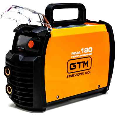 Зварювальний апарат GTM інвертор MMA-180DS LED, 180А, 1,6-4,0мм, 220В дисплей (MMA-180DS LED) Вінниця