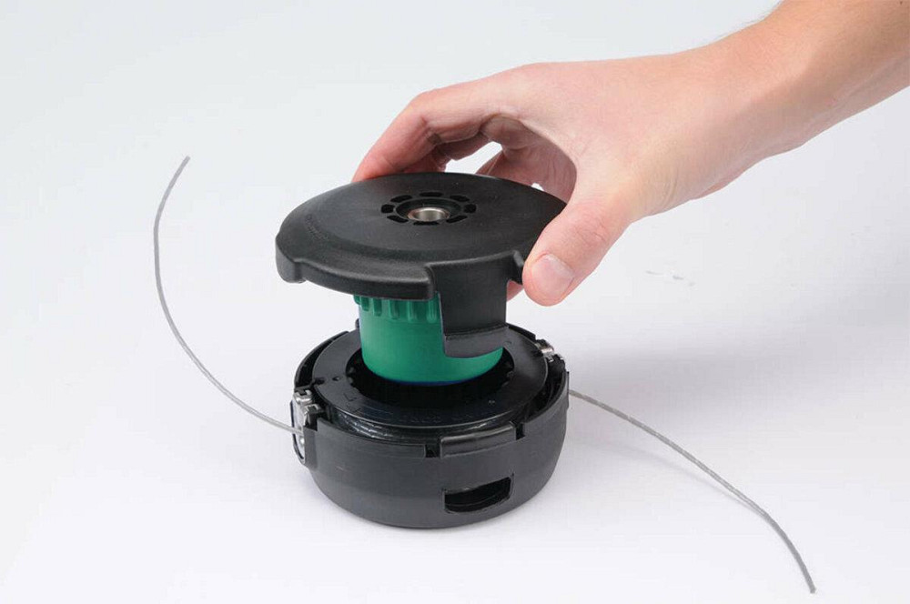 Головка для кріплення жилки до газонокосарок FLO: Ø=2,4- 2,7 мм, 5 адаптерів, Ø=123 мм, h=70 мм [10] Одеса - фото 7