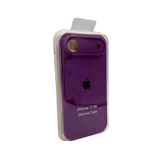 Чохол для смартфона Silicone Full Case AA Camera Protect for Apple iPhone 17 Air 19,Purple Київ