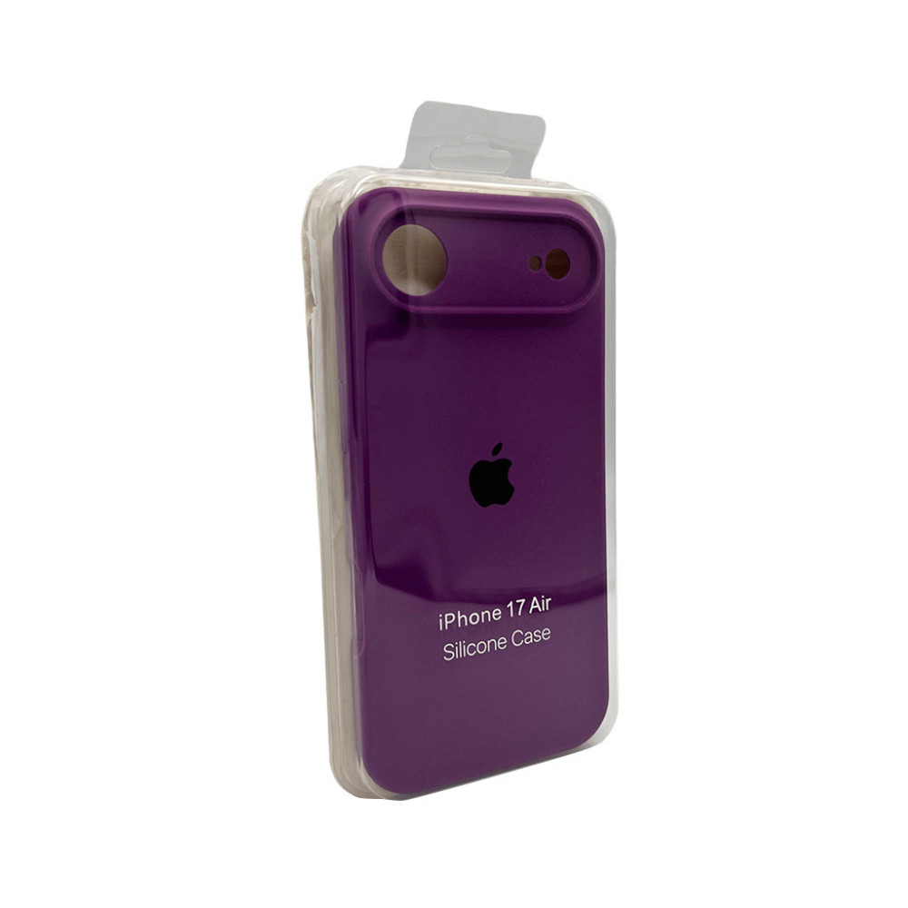 Чохол для смартфона Silicone Full Case AA Camera Protect for Apple iPhone 17 Air 19,Purple Київ - фото 2