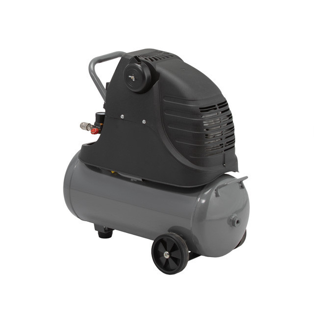 Компресор, 24 л, 1,5 кВт, 220 В, 8 атм, 206 л/хв, 80 дБ INTERTOOL PT-0009 Київ - фото 4