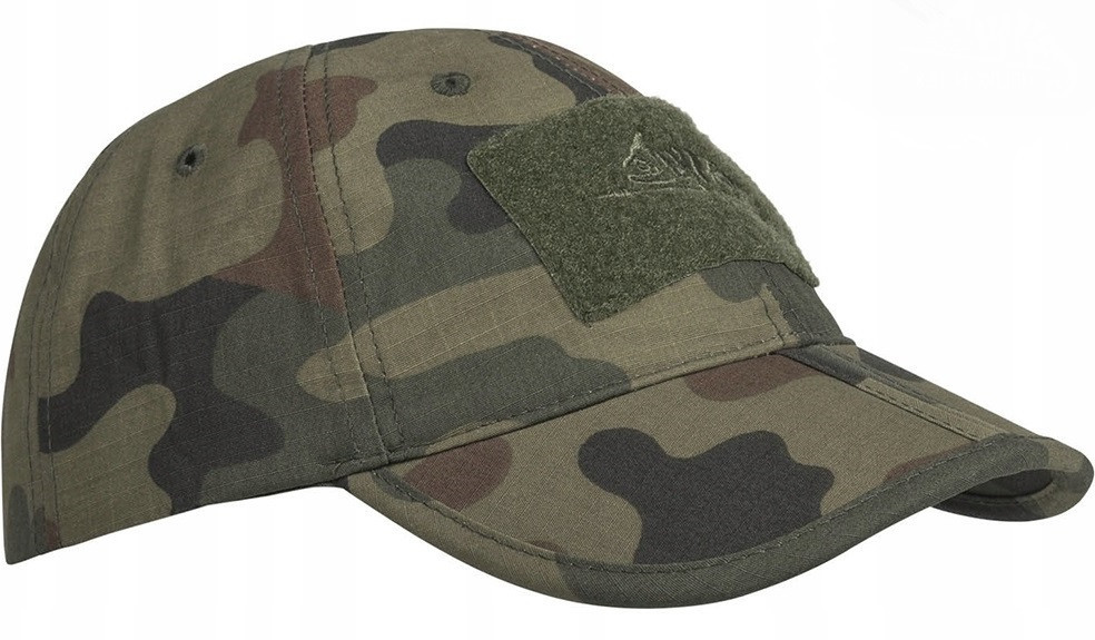 Універсальна Бейсболка (Кепка) зі складним козирком Helikon-Tex "PoliCotton Ripstop" (CZ-BBF-PR-04) Woodland Нововолинськ - фото 2