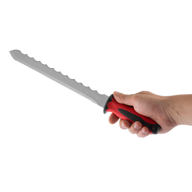 Ніж будівельний, 420 мм, двосторонній INTERTOOL HT-0580 Київ - фото 6