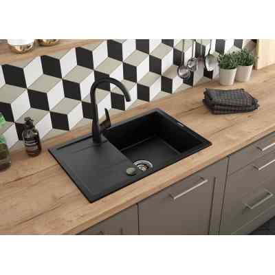 Мойка кухонная Deante Corio ZRC_G113 + зміш. BMO_N62M + дозатор ZZZ_B00D (ZRCC2113) Винница