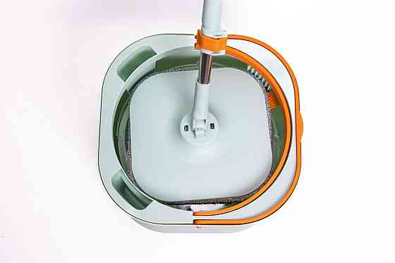 Набір для прибирання швабра з віджимом та відром професійна швабра з відром Зелений HP-35015-46 Київ