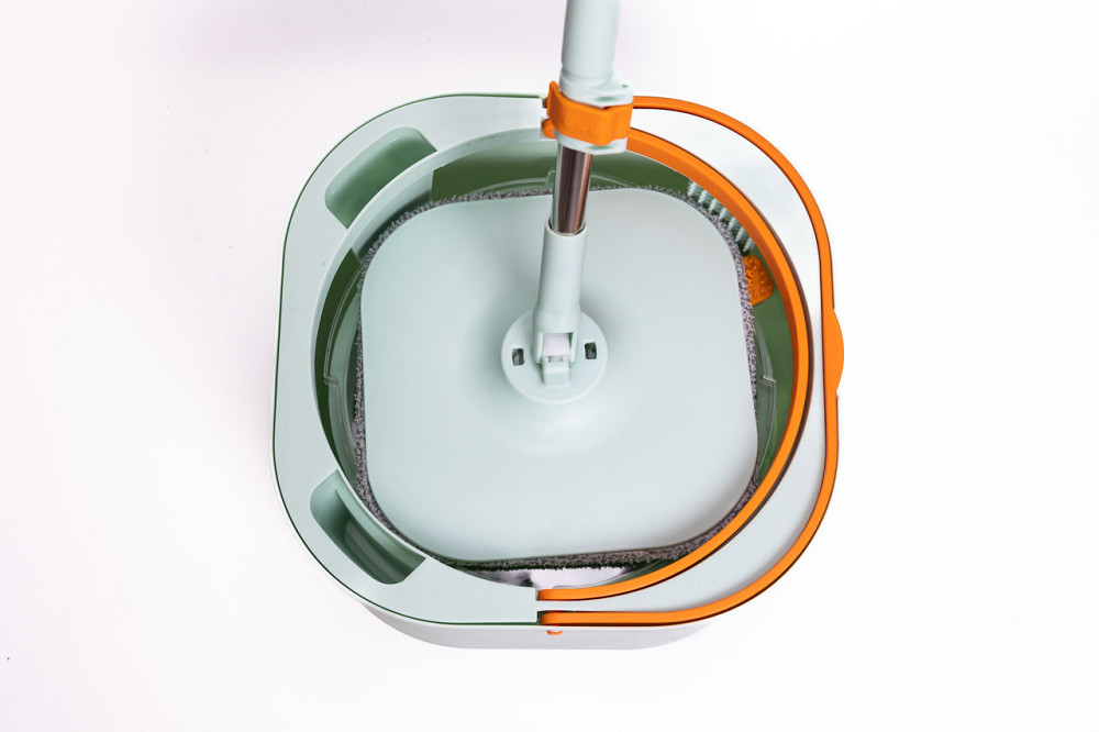 Набір для прибирання швабра з віджимом та відром професійна швабра з відром Зелений HP-35015-46 Київ - фото 3