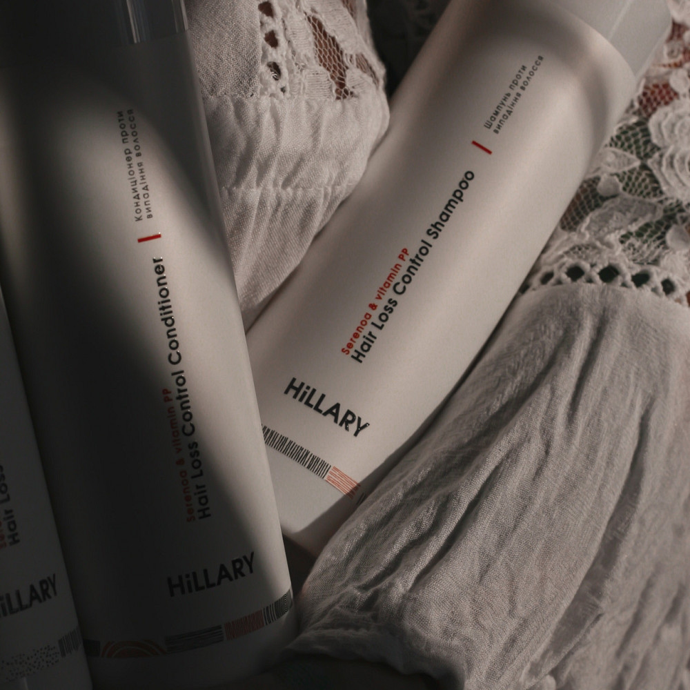 Шампунь проти випадіння волосся Hillary Serenoa & РР Hair Loss Control Shampoo, 250 мл Київ - фото 3
