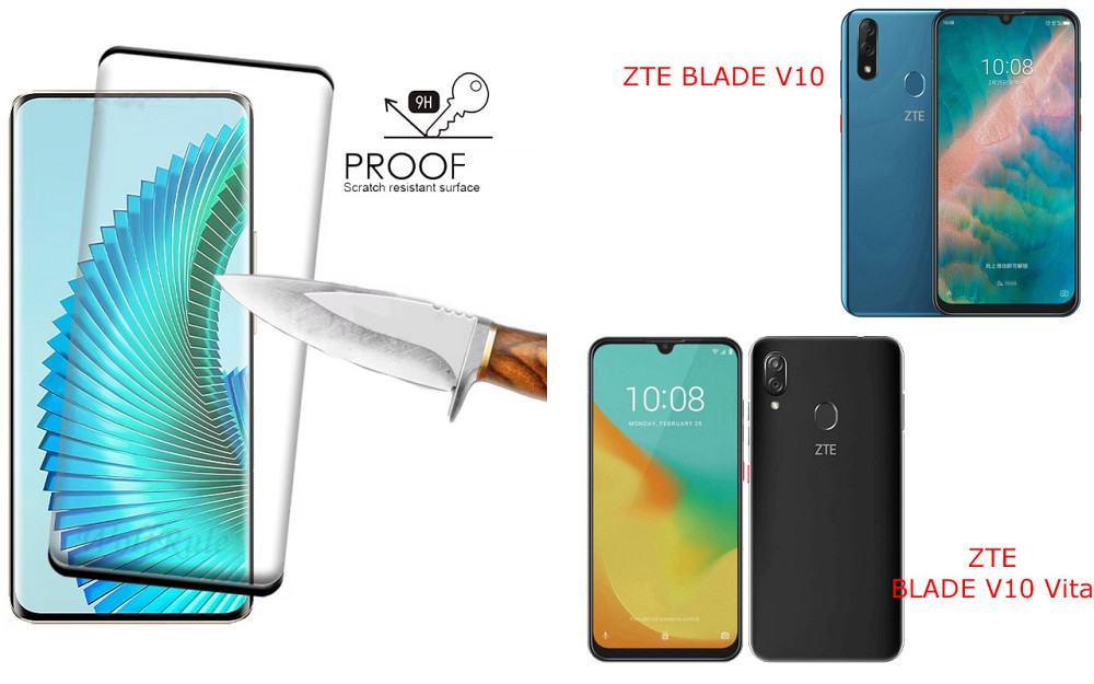 Захисне скло HyperGlass Pro для ZTE BLADE V10, V10 Vita – максимальна чутливість та захист Київ - фото 1