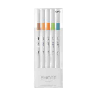 Лайнер UNI набір Emott Nature Color 0.4 мм 5 кольорів (PEM-SY/5C.06NC) Вінниця