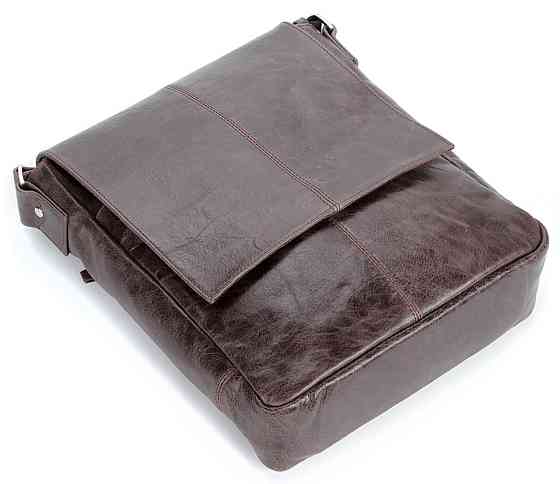 Сумка SHVIGEL 00796 шкіряна Коричнева Київ