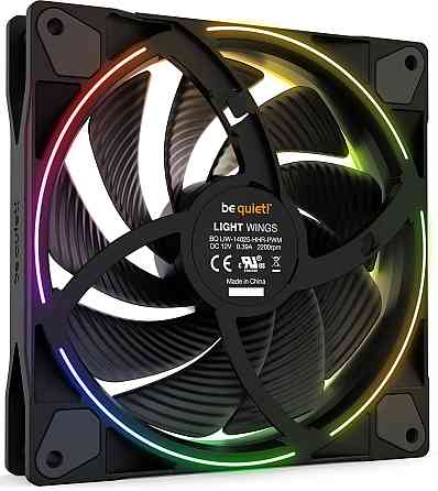 Вентилятор be quiet! Light Wings 140mm PWM High-Speed Black (BL075) ( 28498 ) Харьков