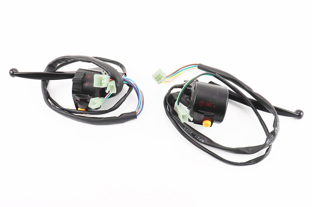 Блок кнопок на кермі лівий, правий к-кт із важелями (проводи з "фішками", під дзеркала М8) ALPHA Київ - фото 1