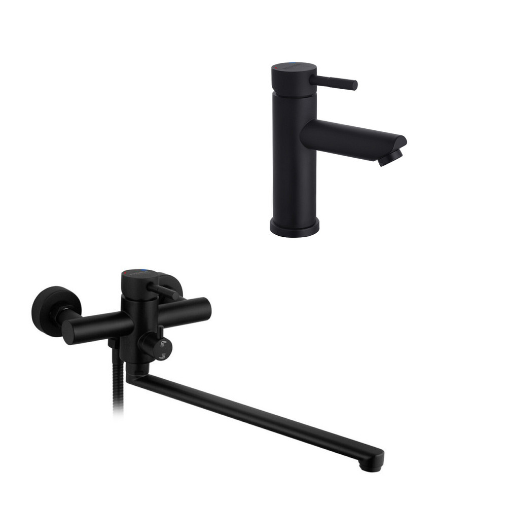 Набор смесителей Kroner Edelstahl Klassisch-SCH070 + смеситель Edelstahl Klassisch-SCH010 Киев - изображение 1