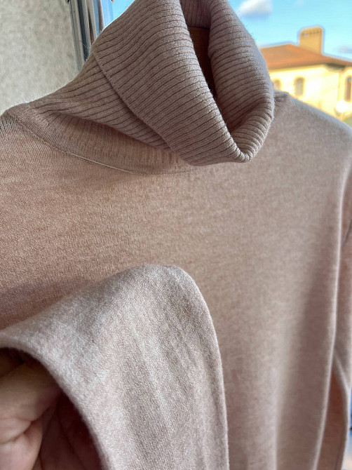 Гольф женский A-N 202 водолазка высокое горло, бежевый, one size Киев - изображение 15