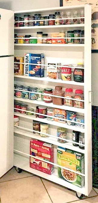 Выдвижной стеллаж 