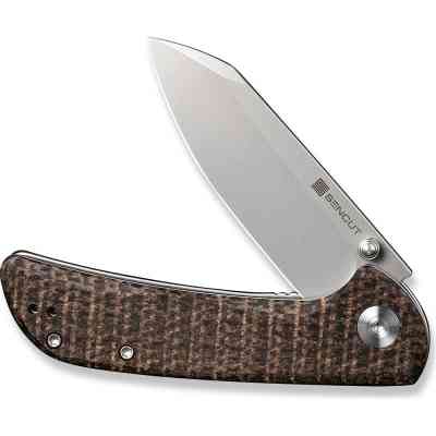 Нож Sencut Fritch Stonewash Brown Micarta (S22014-3) Винница