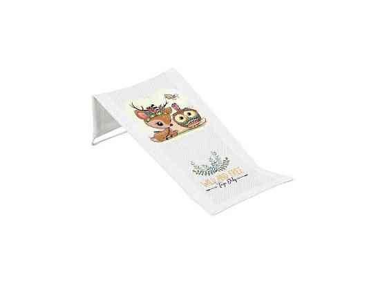 Горка для купания белый/розовый 3D мембрана Дикий закат (DZ-026-103 Deer, white/pink) ТМ TEGA Киев