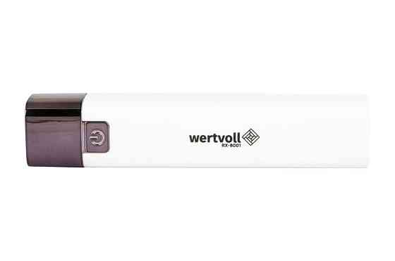 WERTVOLL Ліхтар WERTVOLL 3 режими LED Li-ion 1200 mAh/t 7000 K/80 lum powerbank ABS 122х25 мм W Коломия