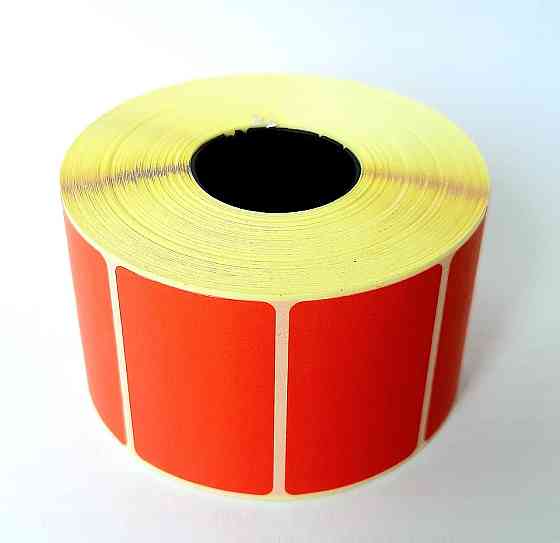 Термоетикетка T. Eco 40мм х 25мм /1000 шт Червона Павлоград