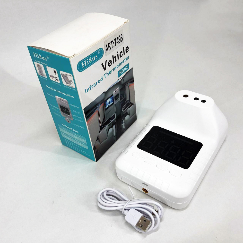 Стаціонарний безконтактний термометр Hi8us HG 02 з голосовими повідомленнями, Термометр електронний BH-71 Львів - фото 9