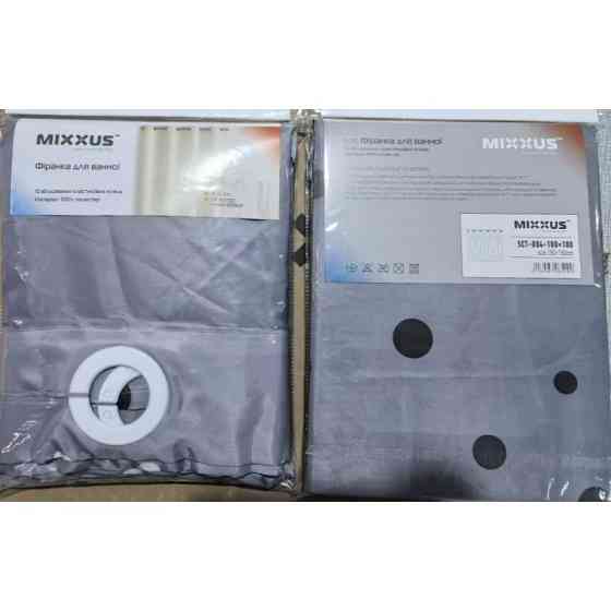 Штора для ванної з поліестеру Mixxus SCT-004-180x180    ( AC0652 ) 28334 Харьков