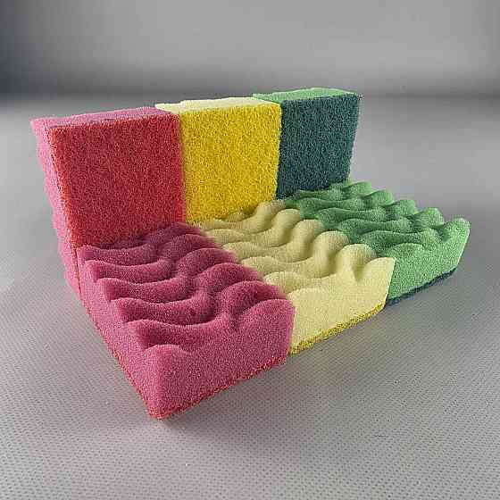 Губка кухонная Фрекен БОК Максима волнистая 5!1 Харків