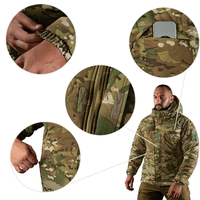 Куртка мужская зимняя Patrol System 4.0 (Мультикам) XL Винница - изображение 4