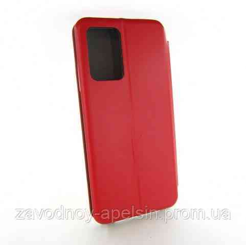 Чехол книжка Подставка Xiaomi Redmi Note 11e 11е (красный) Одесса