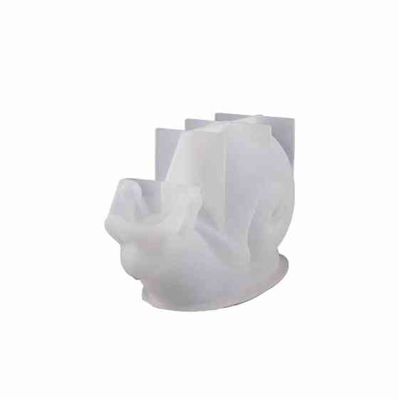 Молд силиконовый Улитка 73 на 32 мм серый Киев