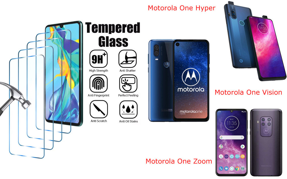 Защитное стекло ArmorGlass для Motorola One Hyper, One Vision, One Zoom – устойчивое к царапинам и ударам Киев - изображение 1