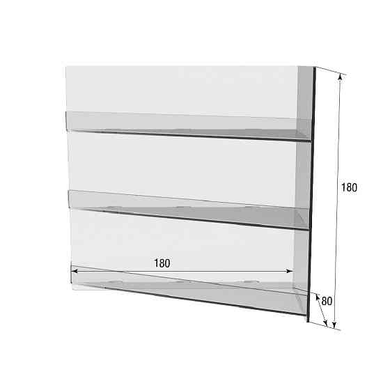 Угловая подставка EKOSTAR 180х80х180 Киев