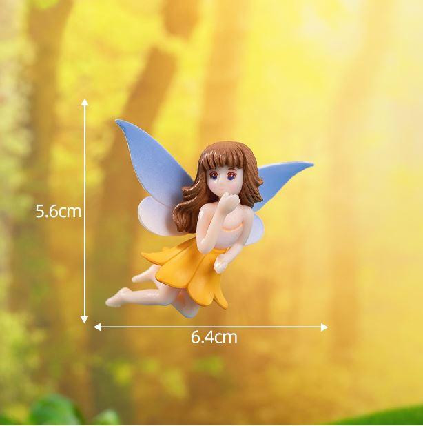 Декоративная фигурка Фея для флорариума, моссариума, вазона, кашпо, микроландшафта Коричнева Одесса - изображение 1