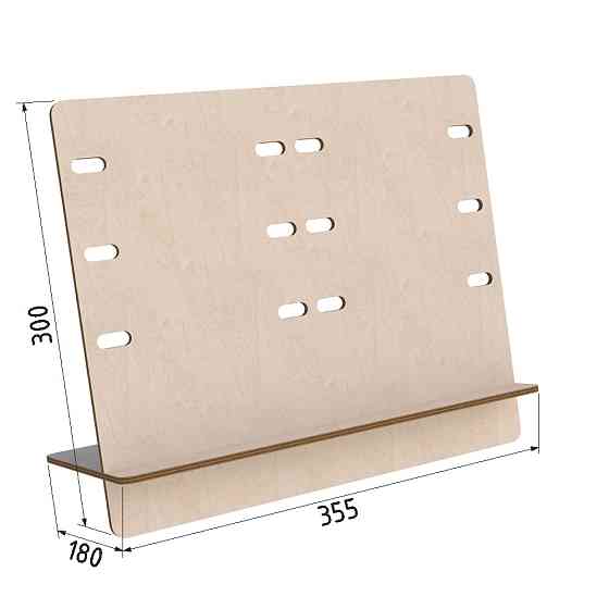 Подставка EKOSTAR под очки наклонная деревянная Киев