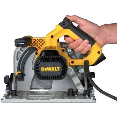 Дисковая пила DeWALT погружная ручная, 1300 Вт, диск 165х20 мм, 5.0 кг, кейс TSTAK (DWS520KT) Винница
