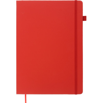 Книга записна Buromax Primo 190x250 мм 96 аркушів в клітинку обкладинка зі штучної шкіри Бордова (BM.292161-13) Вінниця - фото 2