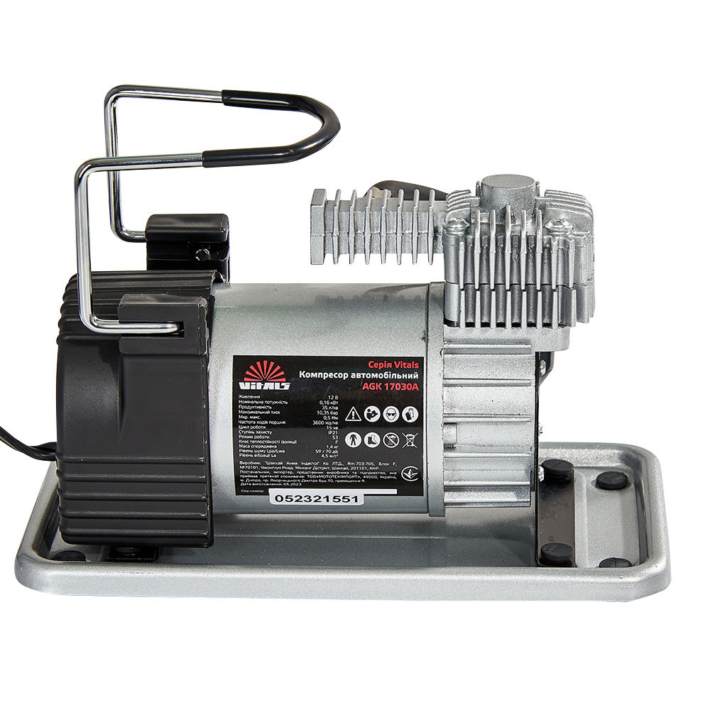 Компресор автомобільний Vitals AGK 17030A Харків - фото 2