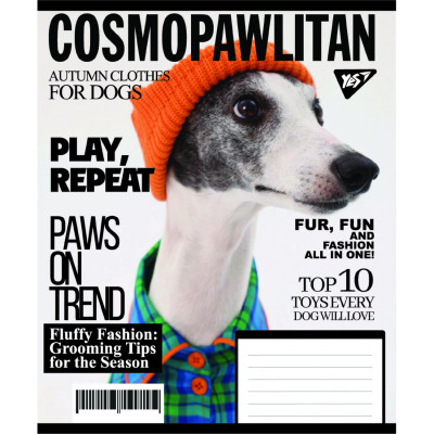 Зошит Yes Animal's fashion А5 48 аркушів клітинка (767785) Вінниця - фото 3