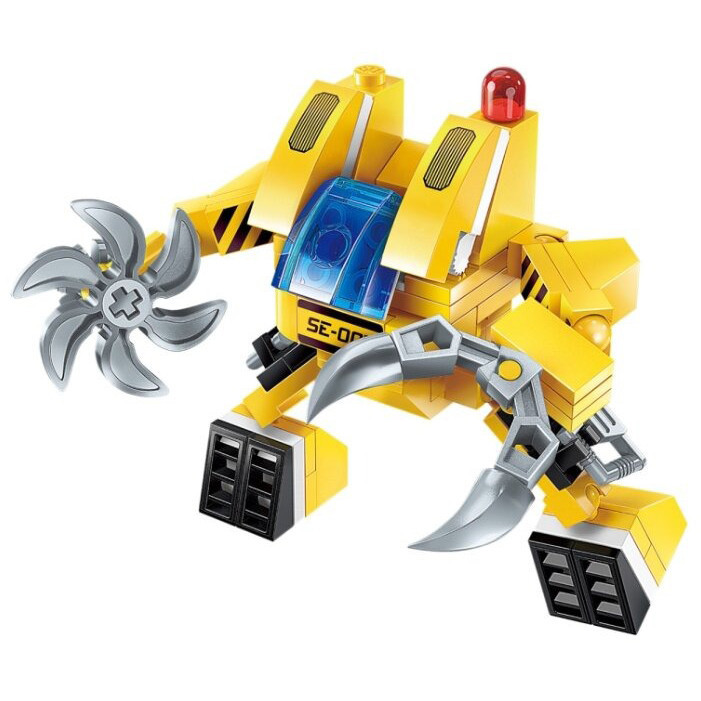 Дитячий Конструктор Qman 1408-1-8 транспорт, 76 дет  Scout Mecha Вінниця - фото 1